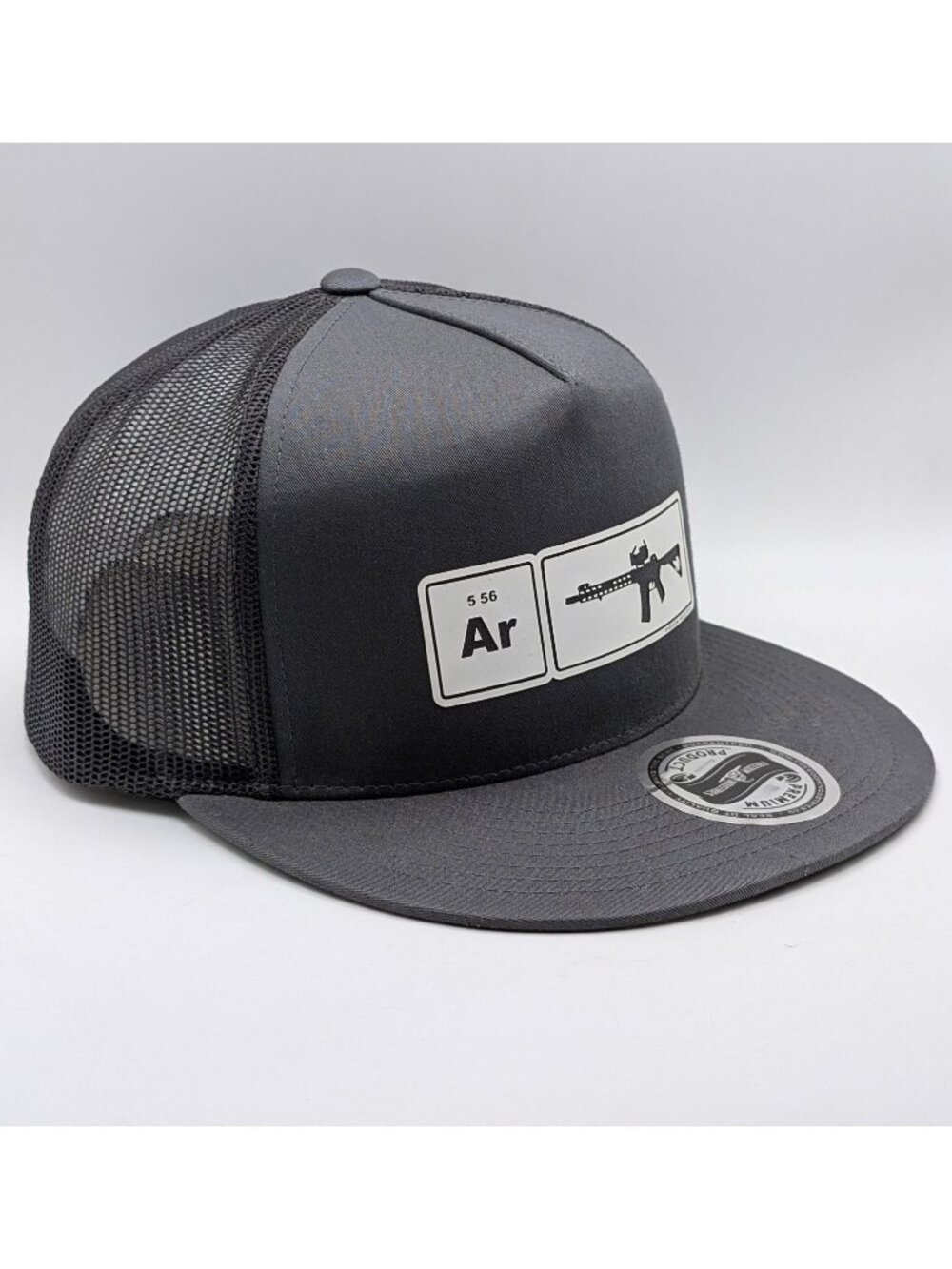 AR Rifle 2nd Amendment Hat USA Mesh Trucker Snapback Freedom Industries NRA NEW